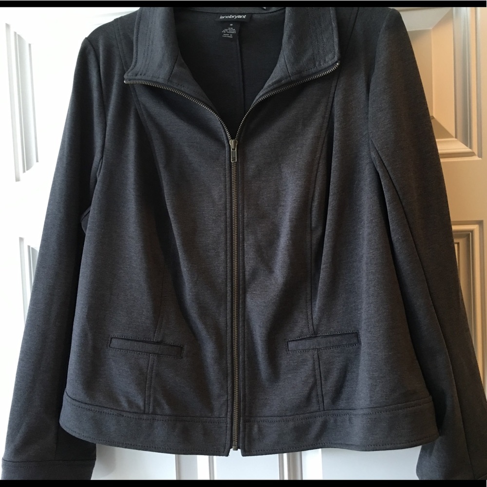 Women’s Lane Bryant zip up blazer/jacket Size 16
